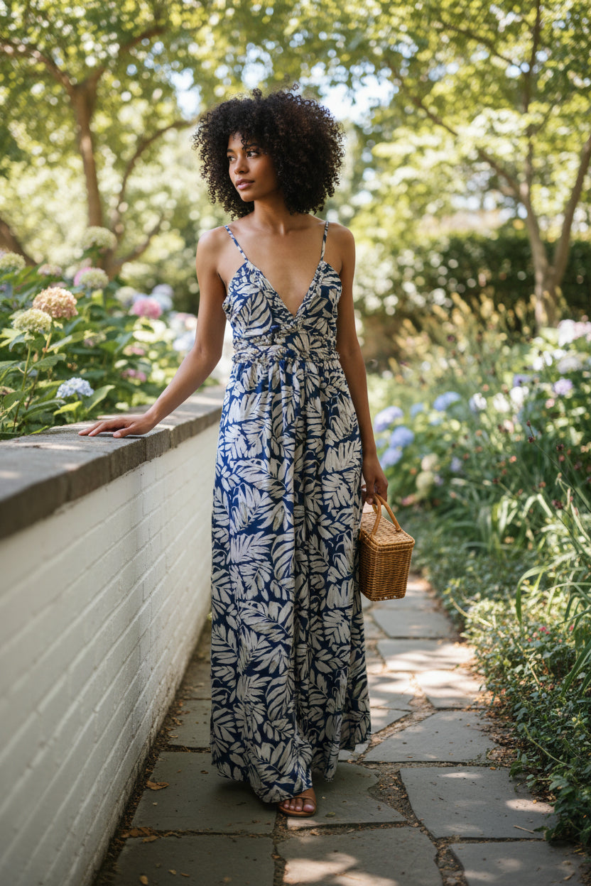 Coastal Ease Wide-Leg Jumpsuit