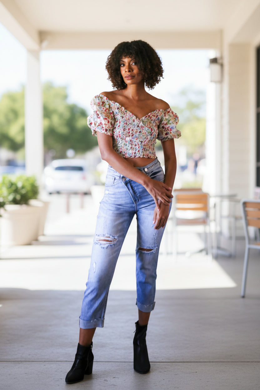 Everyday Ease Asymmetrical Jean