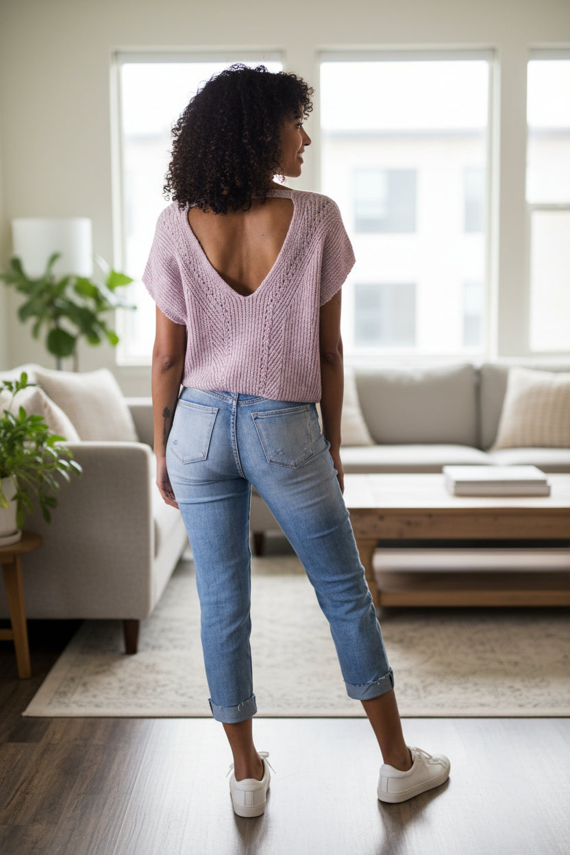 Everyday Ease Asymmetrical Jean