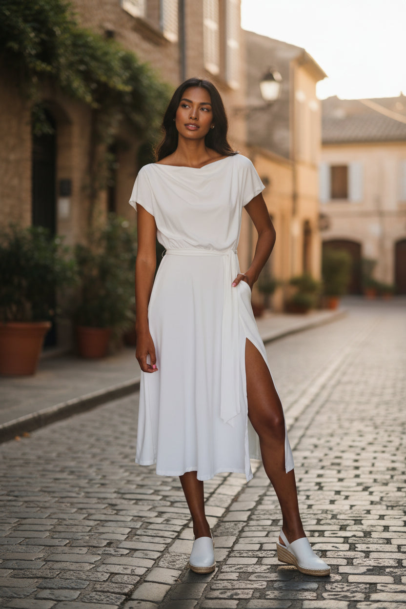 Effortless Muse Midi Dress