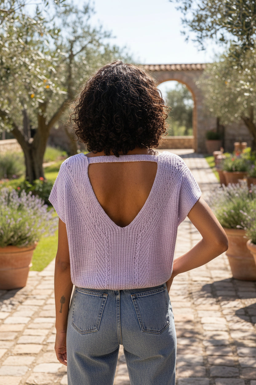 Soft Horizon Knit Top