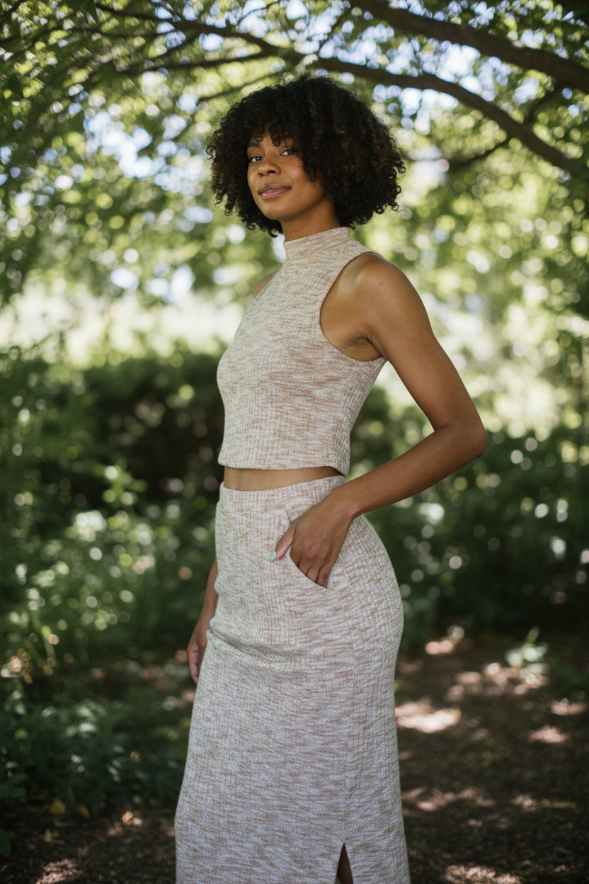 Quiet Confidence Midi Skirt