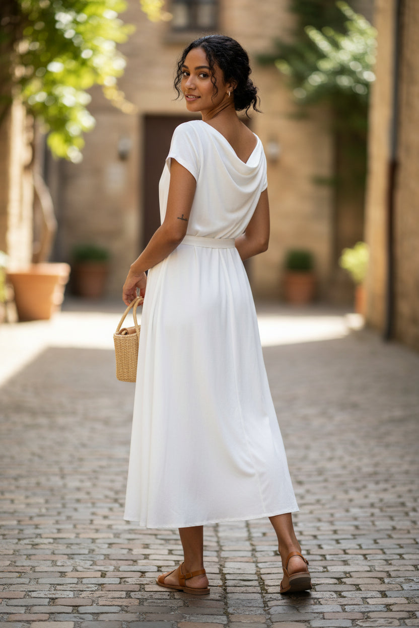 Effortless Muse Midi Dress