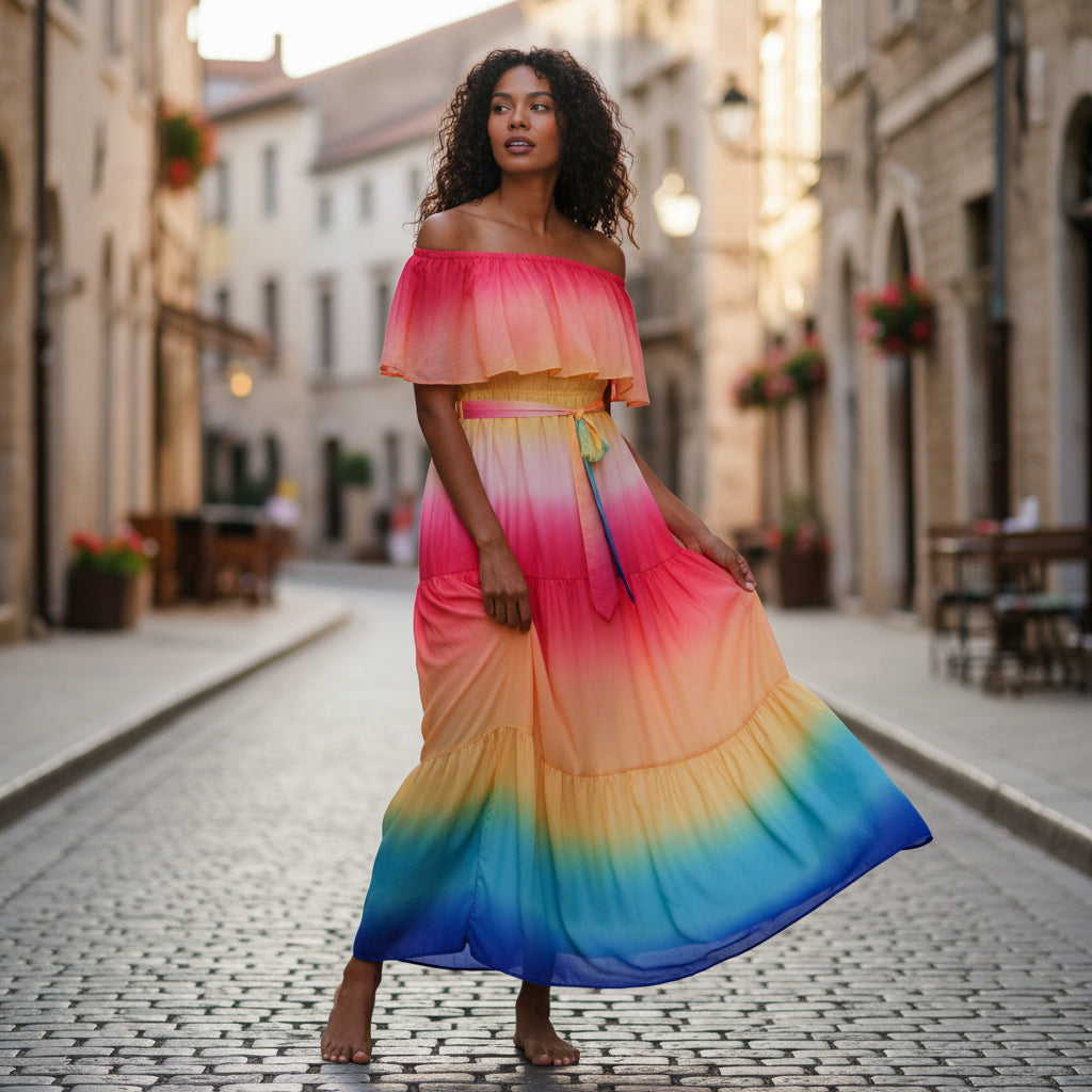 Radiant Hope Maxi Dress