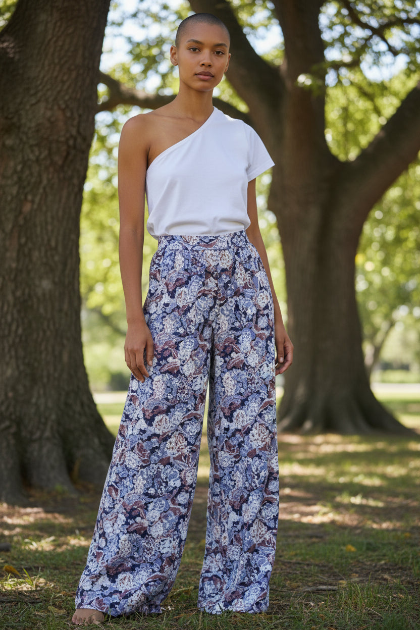 Easy Bloom Wide-Leg Pant