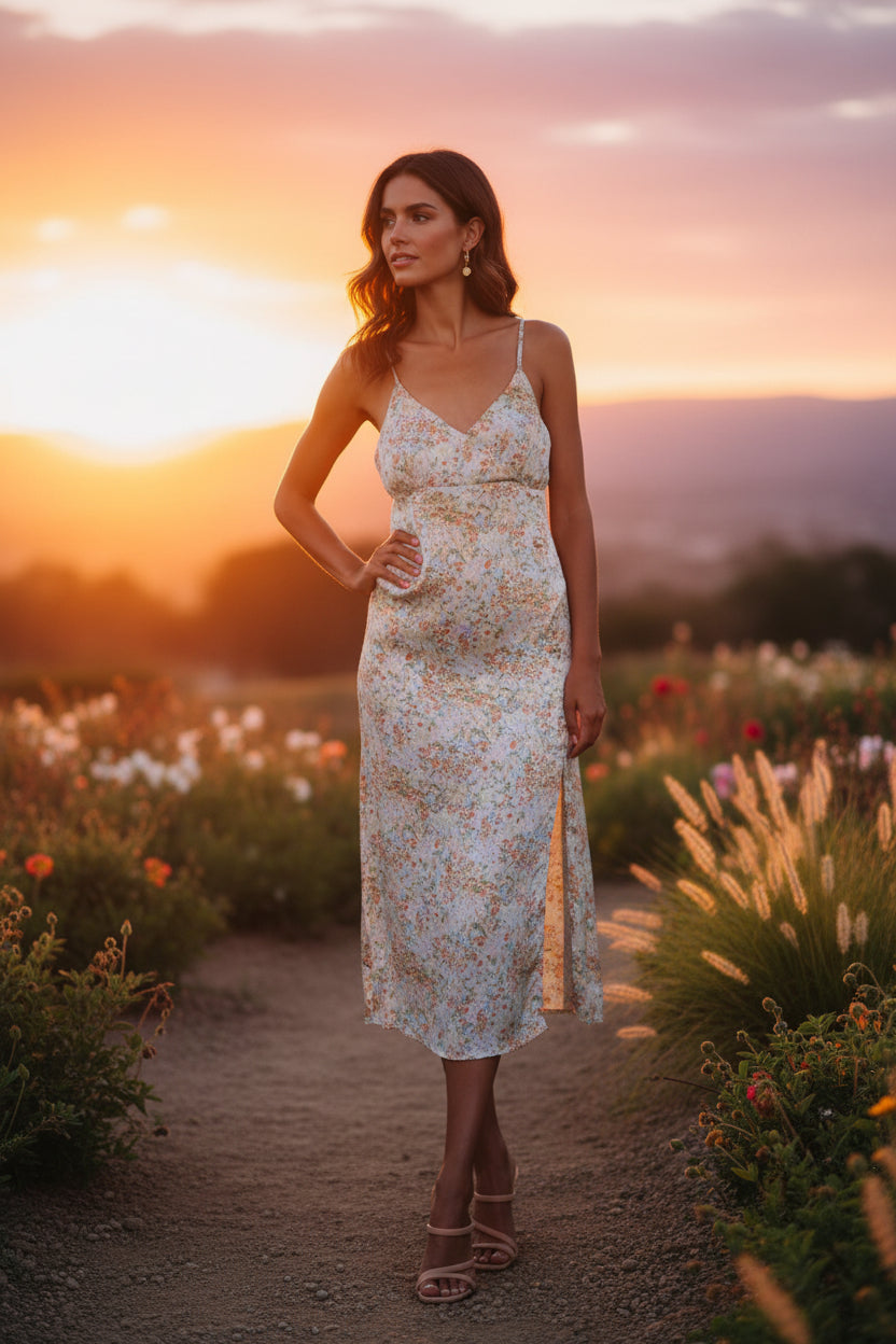 Golden Hour Slip Dress